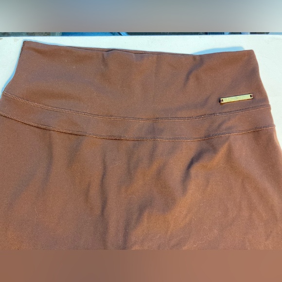 Gymshark X Whitney Simmons High Rise Leggings 26” Inseam Reddish Brown XSmall - Picture 12 of 16